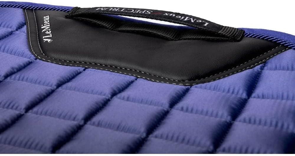LeMieux Prosport Suede Dressage Square Dressurschabracke L Bluebell Spectrum Square, L Bluebell Spec