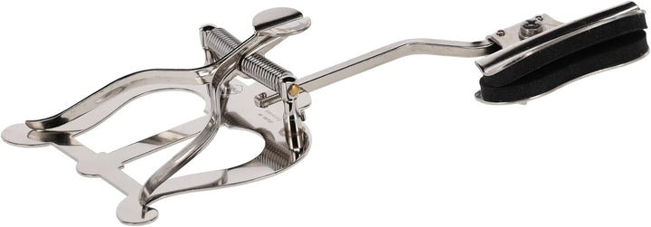 Gewa 730595 Marschnotenhalter Posaune grosse Lyra, vernickelt, Becherbefestigung Posaune 2 Drücker V