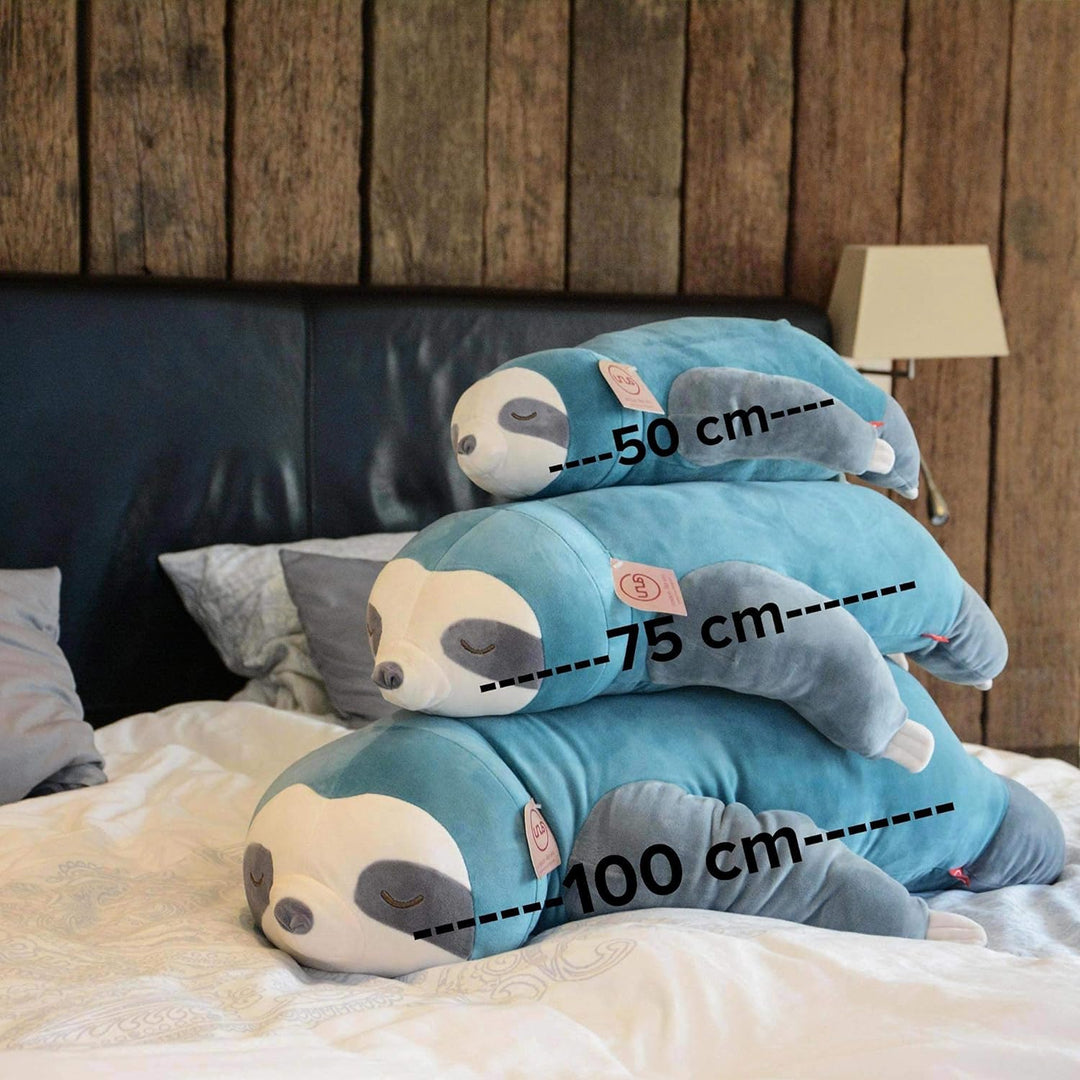 UNUS Seitenschläferkissen Stillkissen Lagerungskissen Faultier Kissen für Kinder Dekoration extrem w