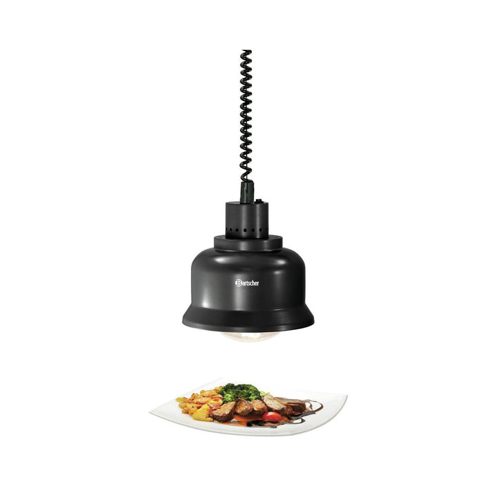 Bartscher Wärmelampe IWL250D SW | Gastronomiebedarf