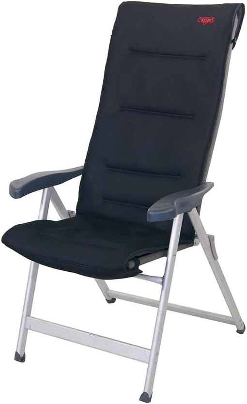 Crespo Polsterauflage Air-Deluxe, Black/Grey