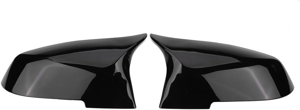 Keenso Auto Spiegelkappen, 1 Paar Auto Tür Aussenspiegelkappe Rückspiegelkappe Seitenspiegel Abdecku