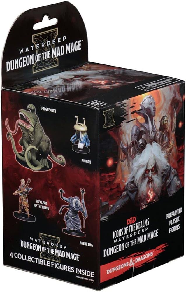 D&D Dungeons&Dragons Icons of The Realms Set 11: Dungeon of The Mad Mage Booster Pack
