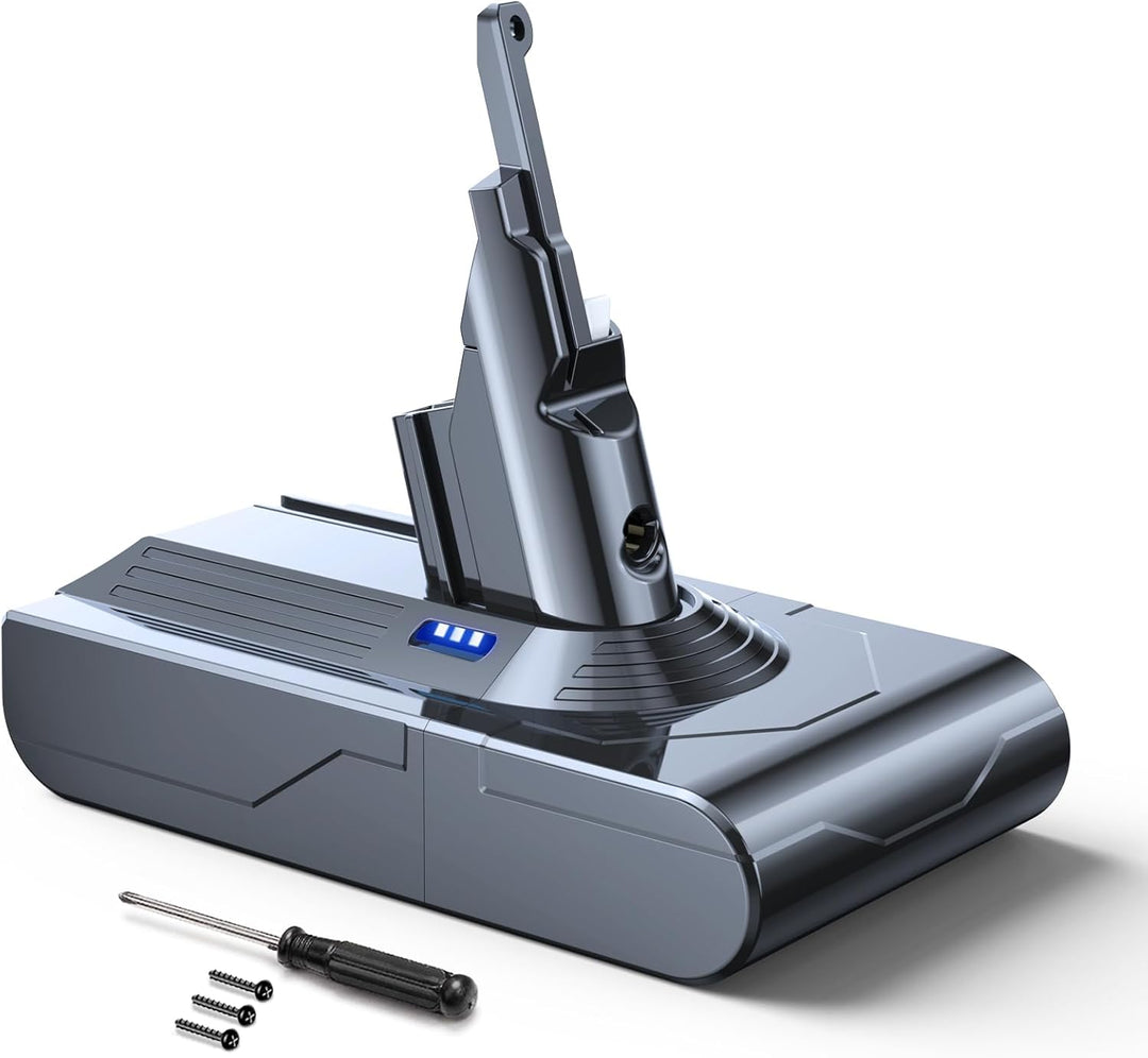 6000mAh Akku kompatibel mit Dyson V8 Absolute, V8 Animal, V8 Animal Exclusive, V8 Fluffy, SV10 V8 -