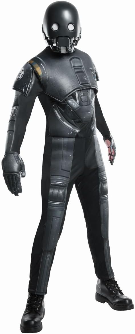 STAR WARS Rubie's Herren Rogue One: A Story Deluxe K-2SO Kostüm, wie abgebildet, Standard