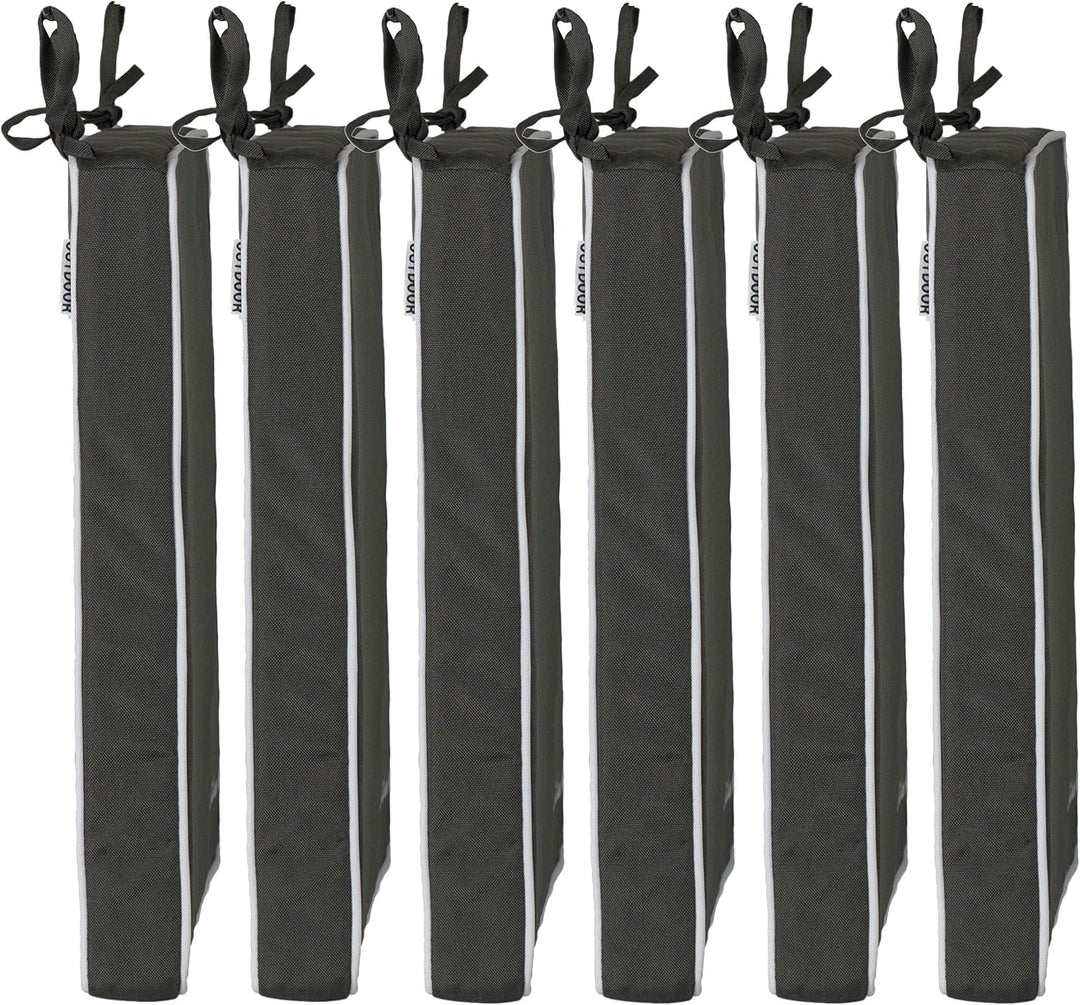 Brandsseller Outdoor Sitzkissen Kissen Dekokissen - Schmutz- und Wasserabweisend - 220 gr. Füllung -