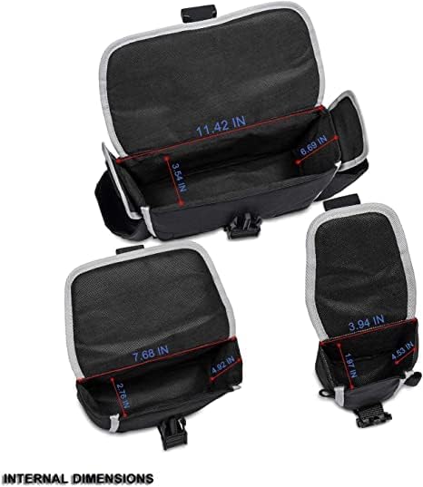 CTcar Sitzlehnen-Organizer Sitztaschen (ersetzen 82215429 Molle-Taschen) Langlebig, in mehreren Grös