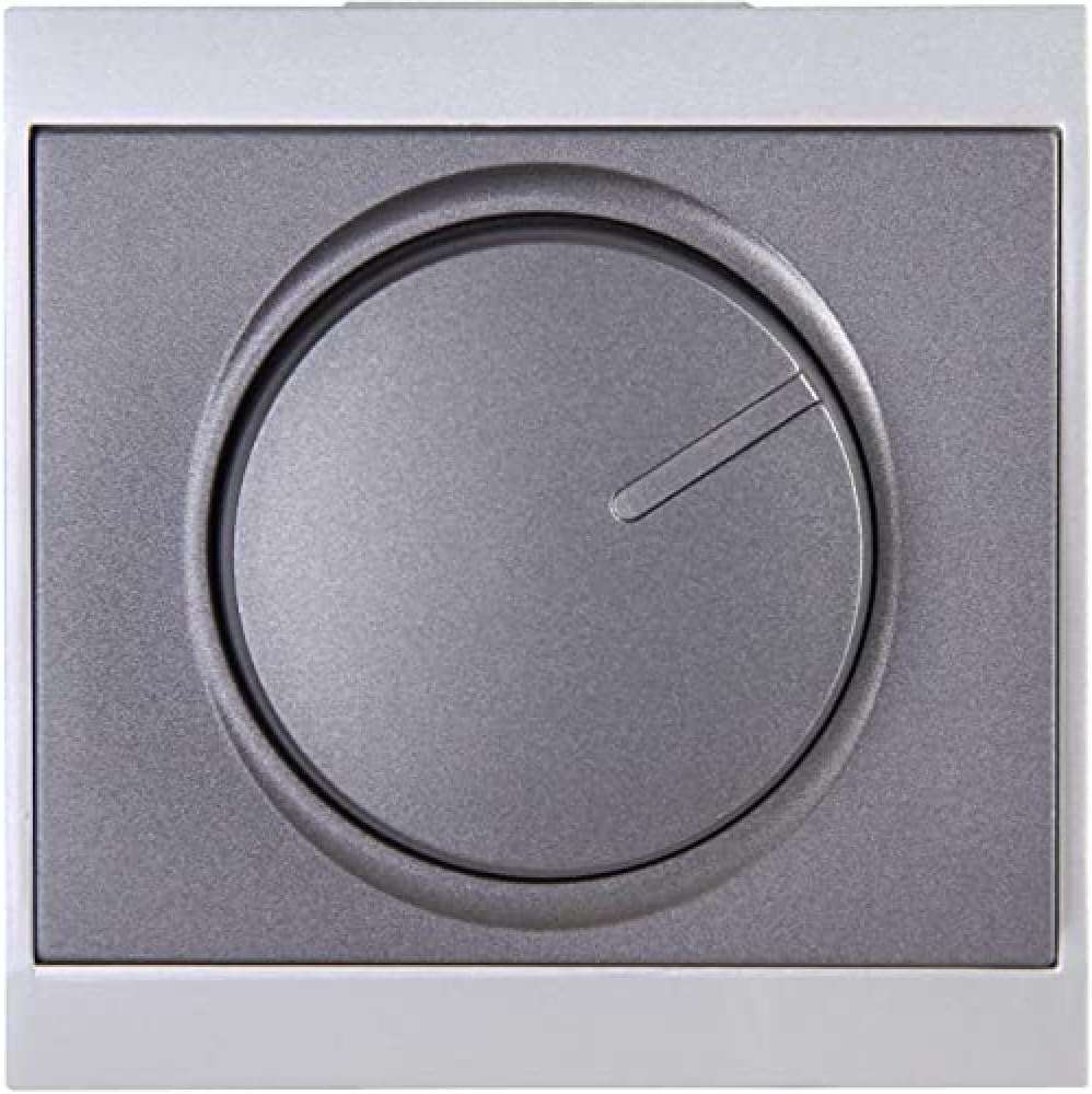 Kopp 800313089 Malta Dimmer mit Druck Wechsel (Phasenabschnitt) RC, arktis Phasenabschnitt Arktis-we