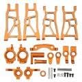 SUNGOOYUE RC-Metall-Upgrade-Teile-Kit, Aluminiumlegierung, Hochfester Querlenker-Lenkbaugruppensatz
