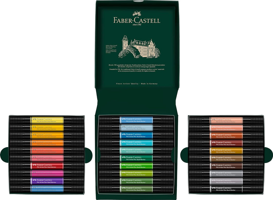 Faber-Castell PITT Artist Pen Dual Marker India Ink - 30 Stück