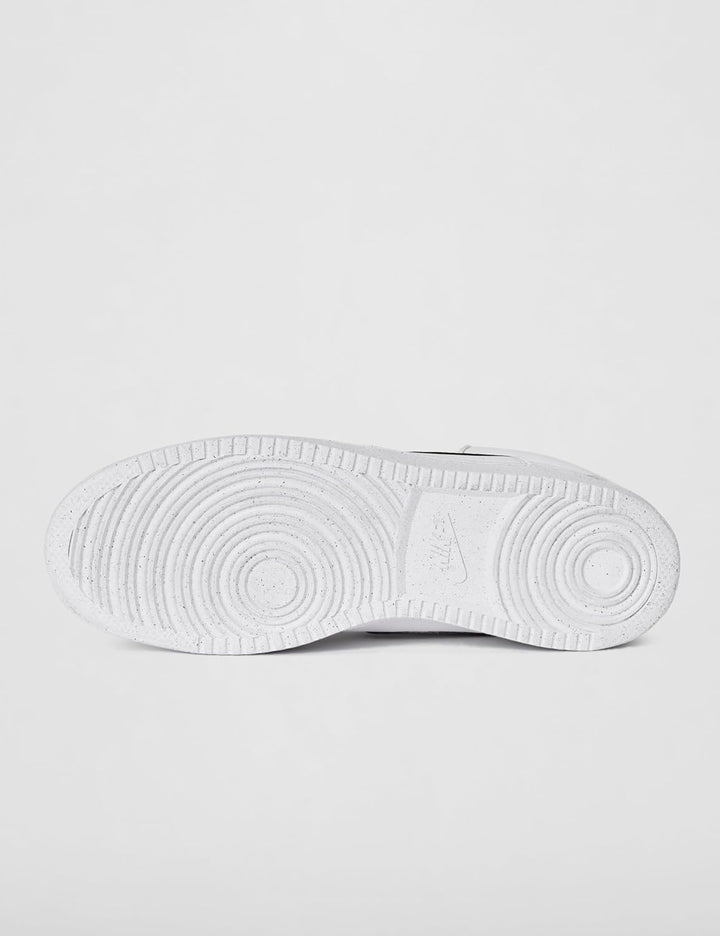 Nike Herren Court Vision Mid Nn Sneaker 44 EU White Black White, 44 EU White Black White