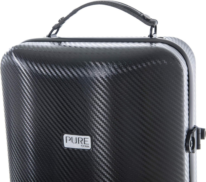 PURE GEWA Violinkoffer Polycarbonat 2.4 für Grösse 4/4 schwarz schwarz Oblong 4/4, schwarz Oblong 4/