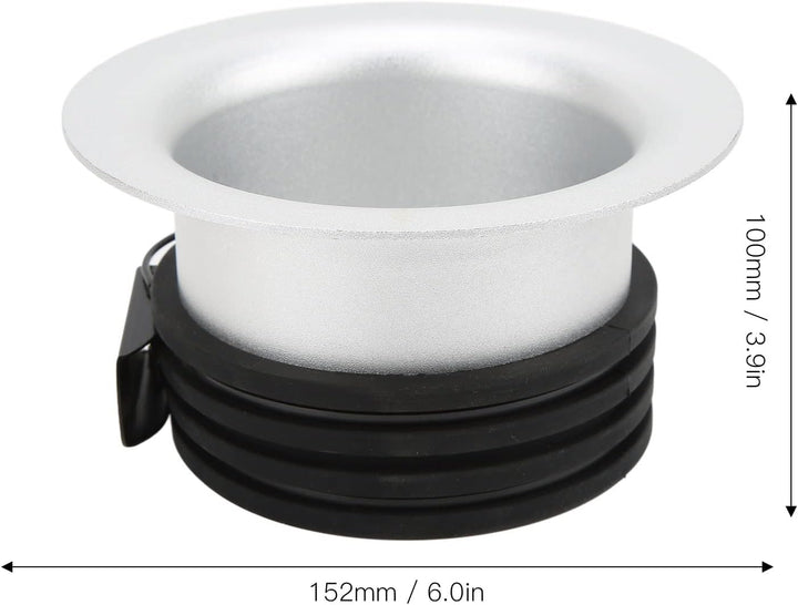 Goshyda 152cm Fotostudio Speedring Adapter Converter, für Profoto Mount Softbox Adapterring, für Pro