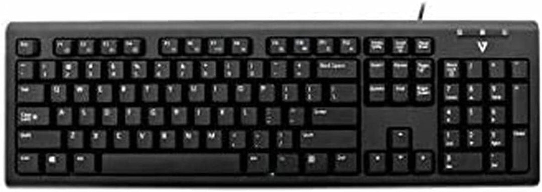V7 USB Black Keyboard TUV-GS PERP