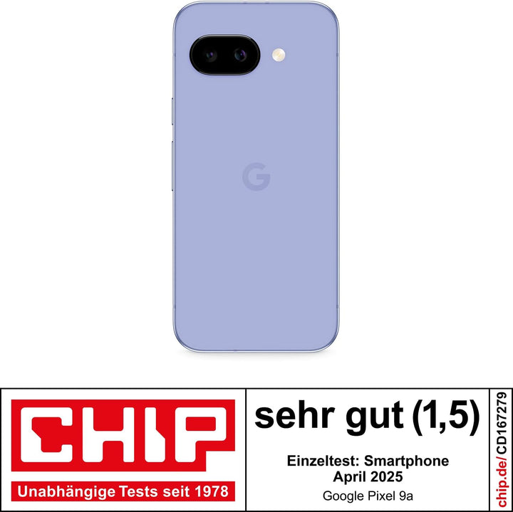 Google Pixel 9a: Android-Smartphone ohne SIM-Lock, mit KI-Kamera, 24 Stunden Akkulaufzeit und leistu