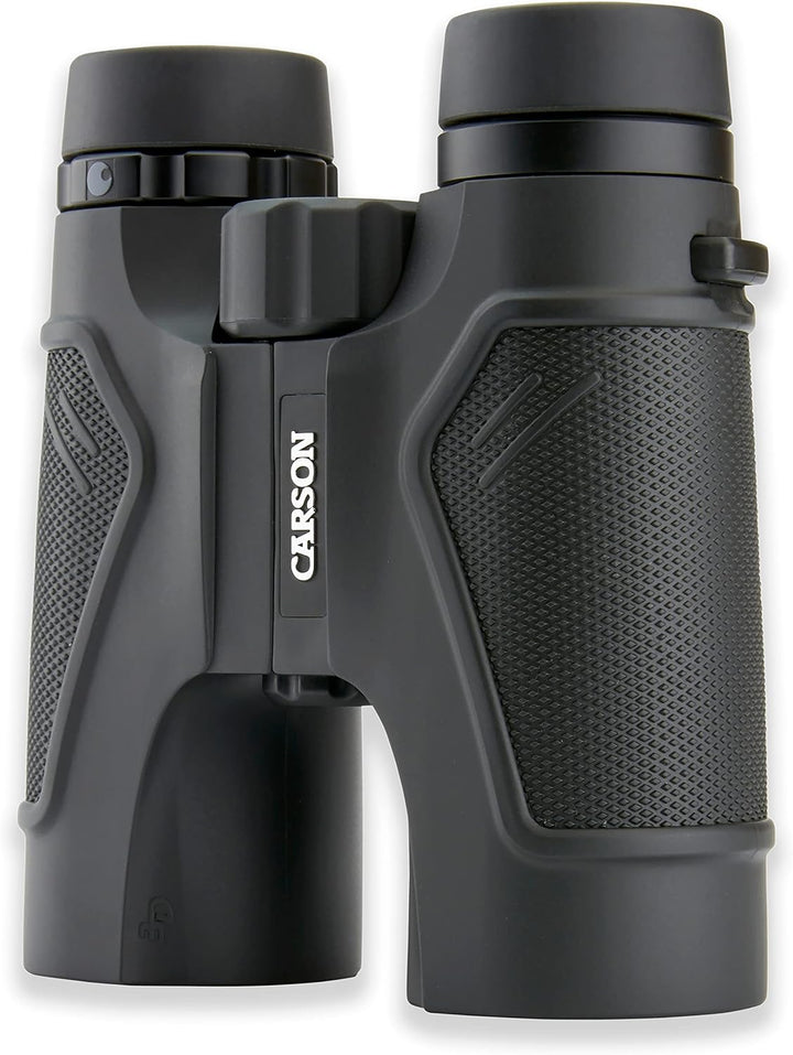 Carson Full-Size Fernglas, 8x42mm, hochwertige ED-Glas Linsen, wasserdicht und beschlagfrei (TD-842E