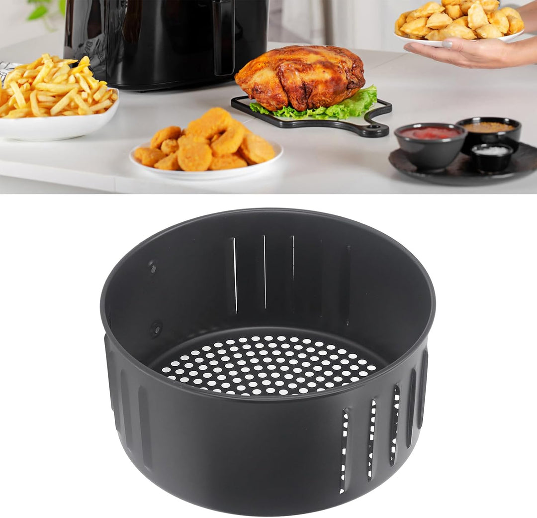 2.6L Air Fryer Ersatz Korb, Universal Antihaft Beschichtung Air Fryer Korb mit Abtropffunktion, Abtr
