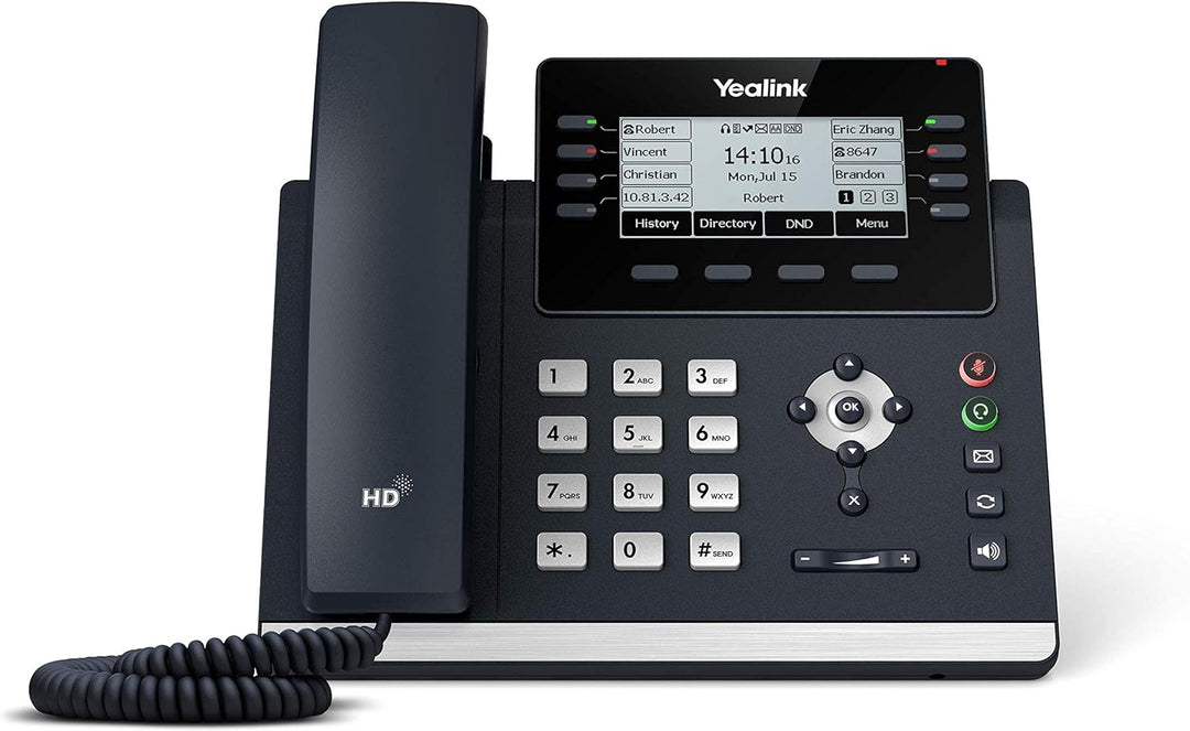 Yealink IP Telefon SIP-T43U PoE Business Single SIP-T43U, Single SIP-T43U