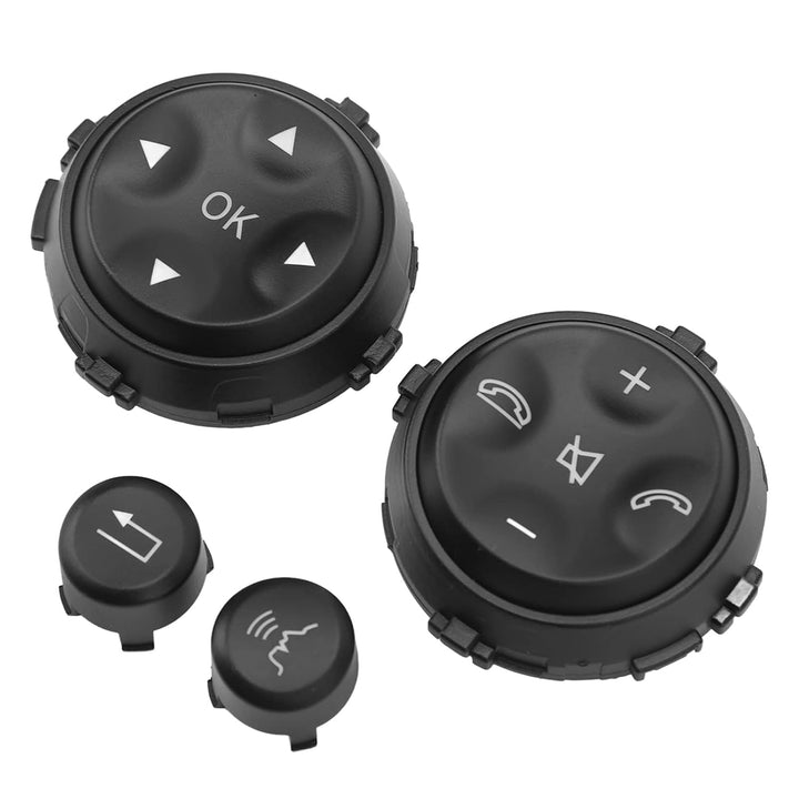 Auto-Lenkrad-Schalter-Tasten, 4 Stück Lenkrad-Steuer-Schalter-Taste, Ersatz für W221 S280 2006-2009