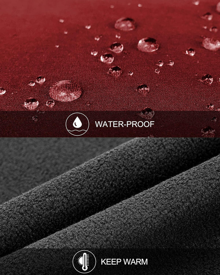 33,000ft Weste Herren Outdoor Wasserdichte Softshell Ärmellose Jacke Bodywarmer Fleece Weste Full Zi