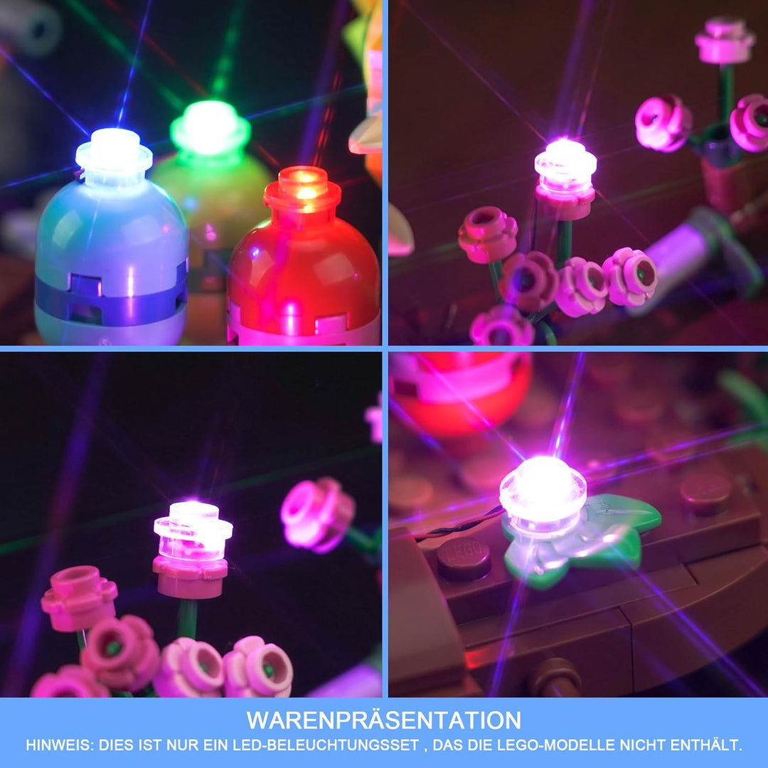 LocoLee Licht Kompatibel mit Lego Vogelnest Set, Nur Lichter Set - Kein Modell, Licht BeleuchtungSet