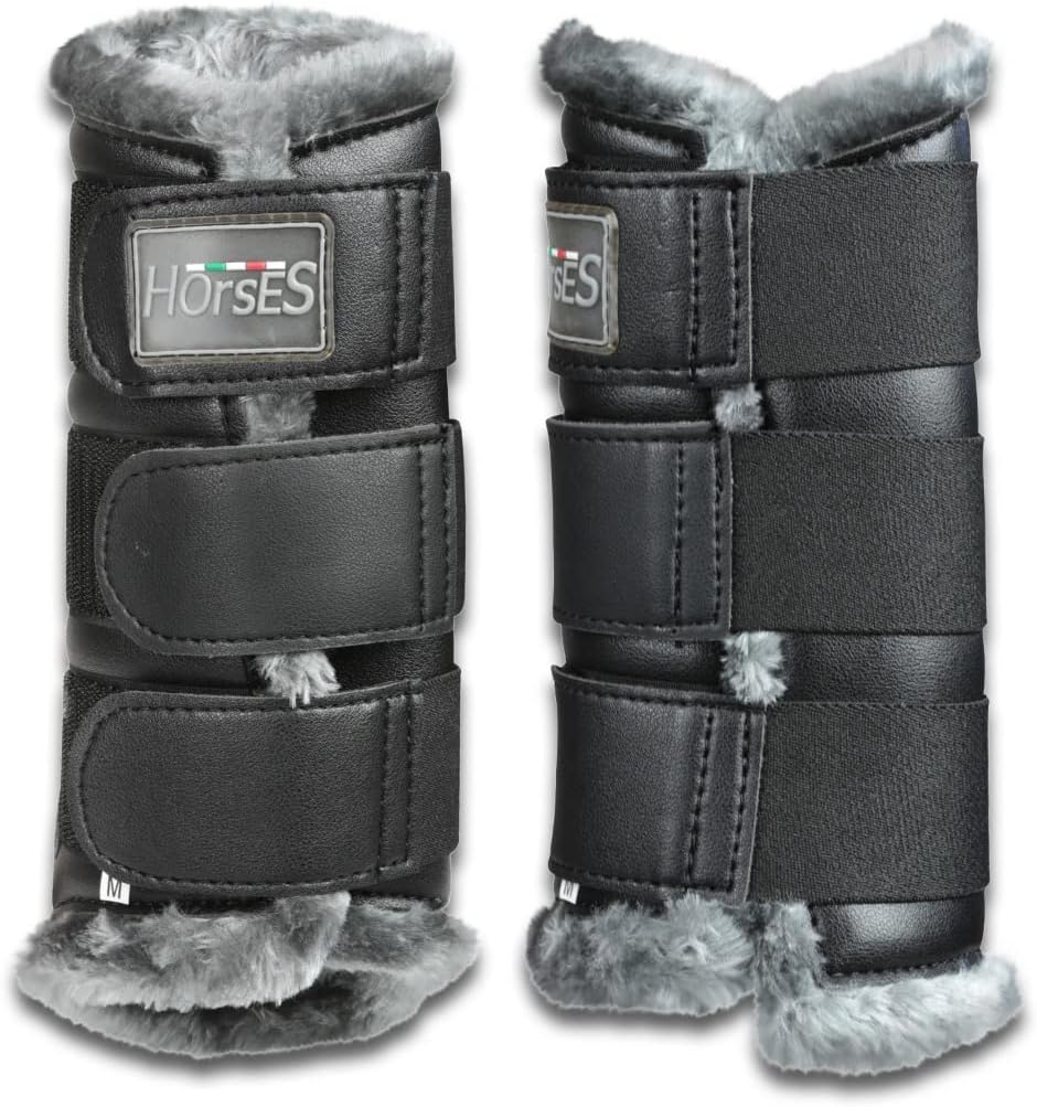 Horses Soft Eco Leather, Pferdeprotektoren, sicher und langlebig, bequem und praktisch, hergestellt