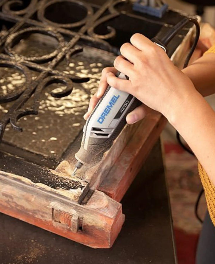 Dremel 4250 Rotationswerkzeug 175 W, Multifunktionswerkzeug-Set mit 35 Zubehören und Flex-Shaft (225