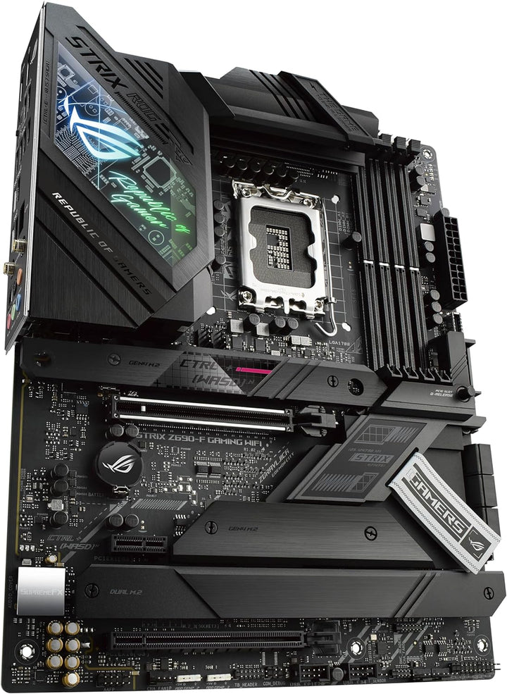 ASUS ROG Strix Z690-F Gaming WiFi Mainboard Sockel Intel LGA 1700 (Intel Z690, ATX, 4x M.2, PCIe 5.0