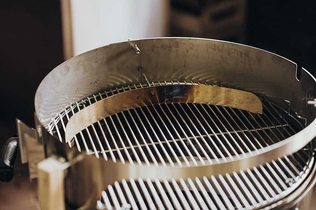 MOESTA-BBQ 10085 Smokin' PizzaRing Pizzaset für Kugelgrill Ø 57cm mit Pizzastein, Pizzablech, Pizzas