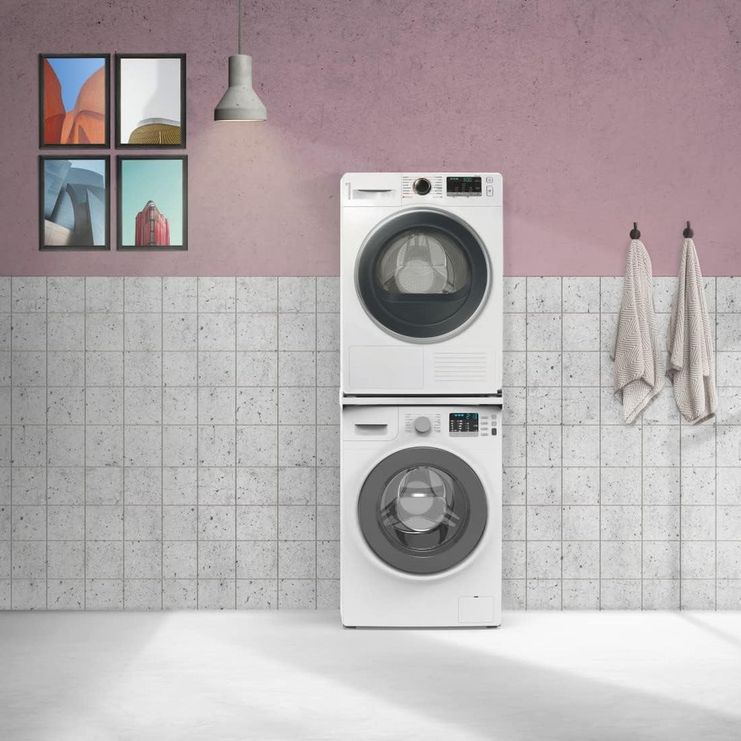 Zwischenbaurahmen "Basic" für Waschm. Zwischenbausatz inkl. Zurrgurt, Zwischenbausatz inkl. Zurrgurt