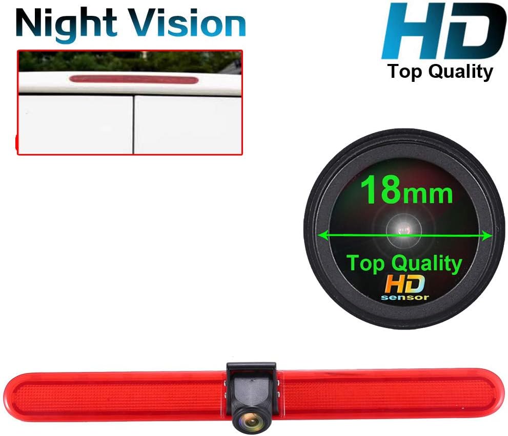 1280X720 Pixel Dritte Dach Top Mount Bremsleuchte Kamera Bremslicht Rückfahrkamera IR Licht für T5 M