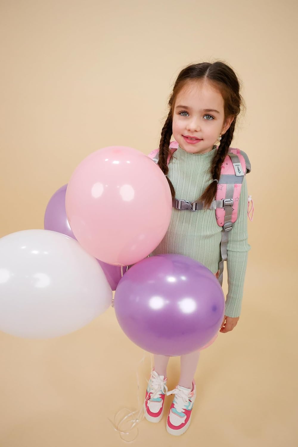 Belmil Classy Schulranzen Set 4 - teilig (403-13/AG/S) Ballet Light Pink, Ballet Light Pink