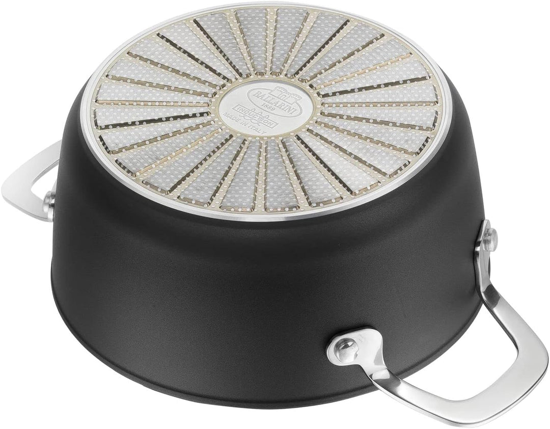BALLARINI Alba Pot with lid Titanium 2.7 L ALBG2LD.20D