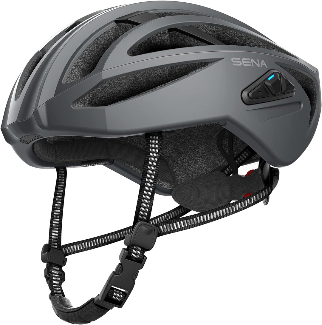 Sena R2 / R2 EVO Smart Rennradhelm L R2 EVO (2022) Mattgrau, L R2 EVO (2022) Mattgrau