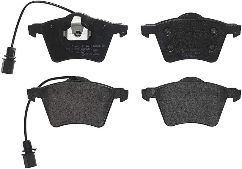 Brembo P 85 052 Bremsbelagsatz, Scheibenbremse - (4-teilig)