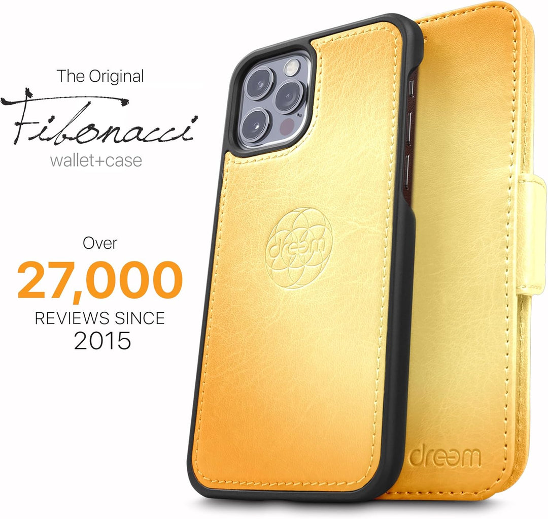 Dreem Fibonacci 2in1 Handyhülle Flipcase für iPhone 12 Pro Max | Magnetisches iPhone Case | TPU Etui