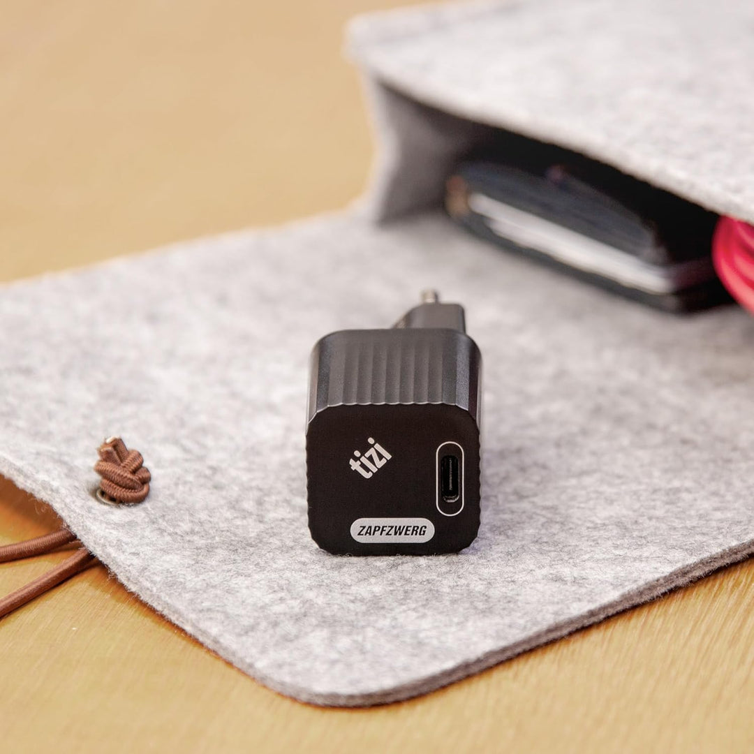 NEU equinux tizi Zapfzwerg (33W) - 1x USB-C Netzteil mit GaN Power Delivery, kompatibel mit Apple iP