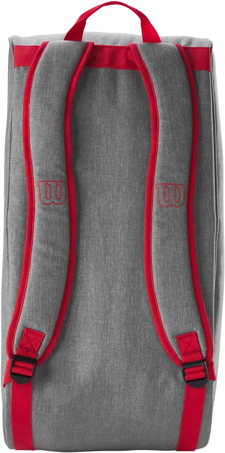 Wilson 22 x 11.5 x 12" / 56 x 29 x 31 cm Grau / Hellrot, 22 x 11.5 x 12" / 56 x 29 x 31 cm Grau / He