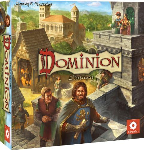 Asmodee – Strategiespiel – Dominion, französische Sprache Erweiterung L'Intrigue, Erweiterung L'Intr
