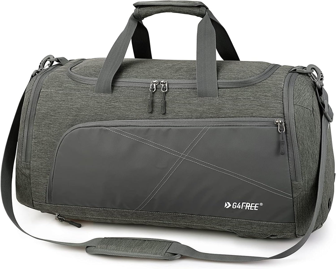 G4Free 60L Grosse Sporttasche&Reisetasche für Damen und Herren/mit Schuhfach & Nassfach/Trainingstas