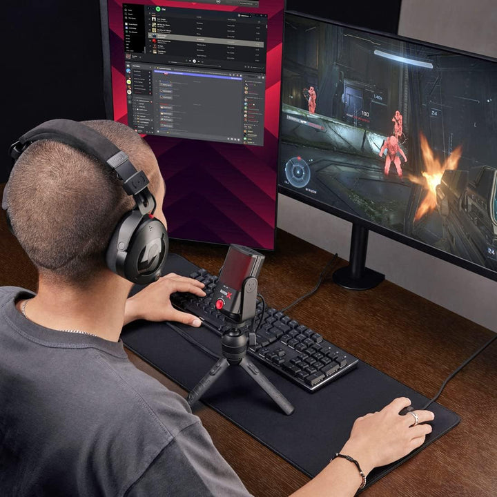 Rode X XCM-50 USB-Kondensatormikrofon + keepdrum MS138 Gelenkarm-Stativ