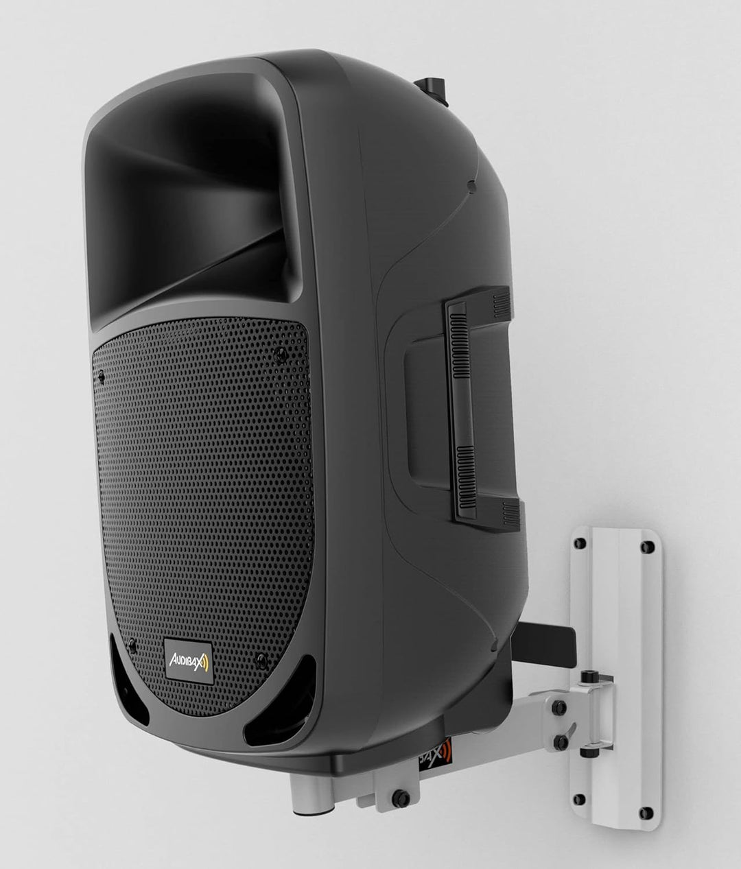 Audibax Neo 20 White Soporte de Pared para Altavoz Profesional Vaso 35mm