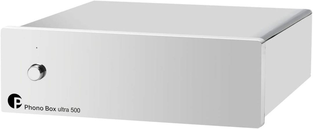 Phono Box Ultra 500 Diskrete MM/MC Phono Vorstufe von Pro-Ject Chrom