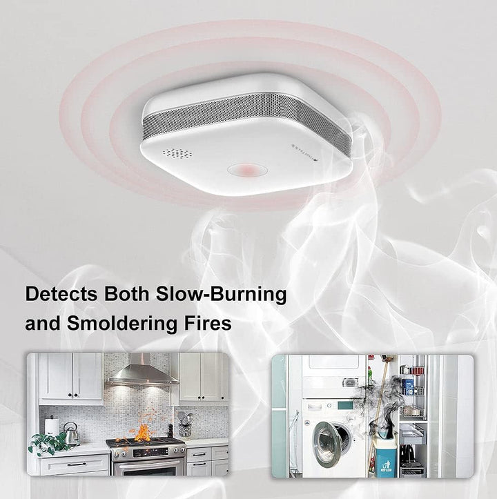 VisorTech Feueralarm: 3er-Set drahtlos vernetzbare Funk-Rauchwarnmelder, 5-Jahres-Batterie (Funkgest