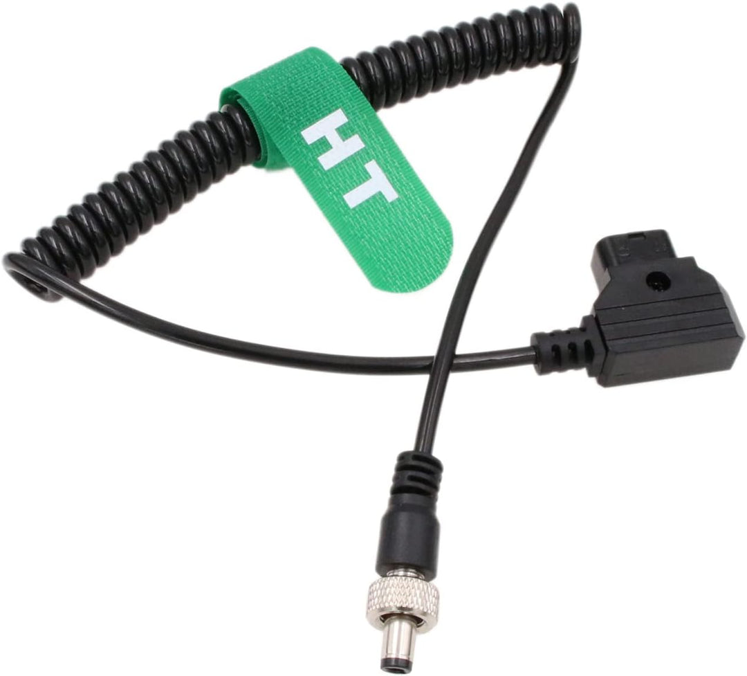 HangTon Verriegelung DC Spiralkabel V-Mount D-tap für Dezimator Konverter DMON MD Cross Quad Zaxcom