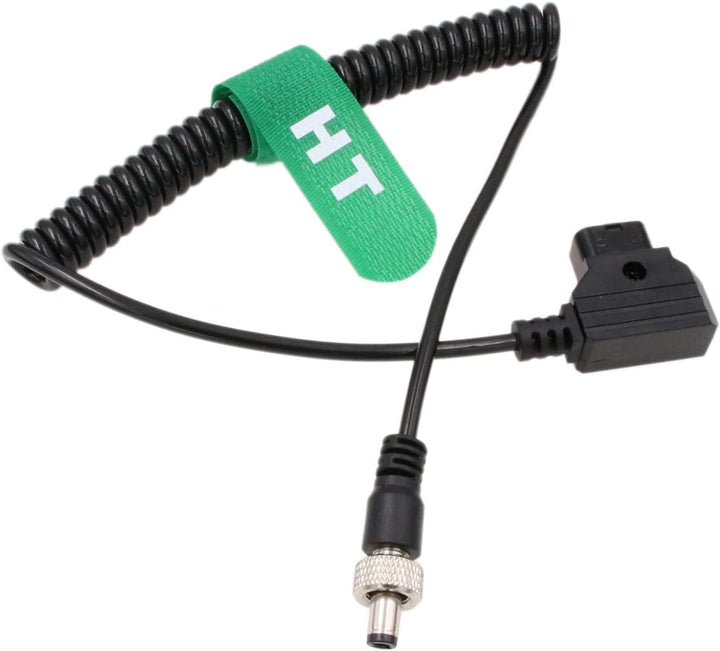 HangTon Verriegelung DC Spiralkabel V-Mount D-tap für Dezimator Konverter DMON MD Cross Quad Zaxcom