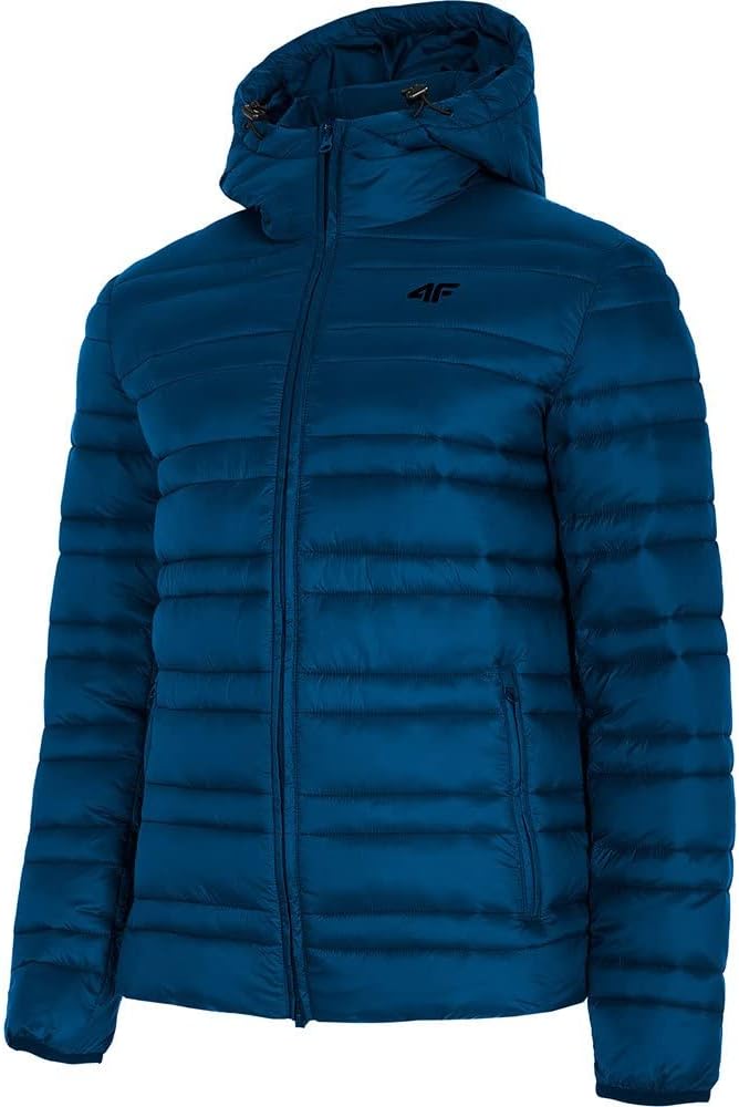 4F Men's H4Z21-KUMP004-30S_M Jacket, Navy, M