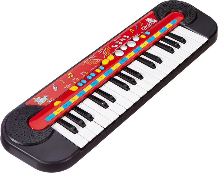 Simba 106833149 - My Music World Keyboard, 32 Tasten, 8 Demos, 6 Rhythmen, 45x13cm, ab 3 Jahre
