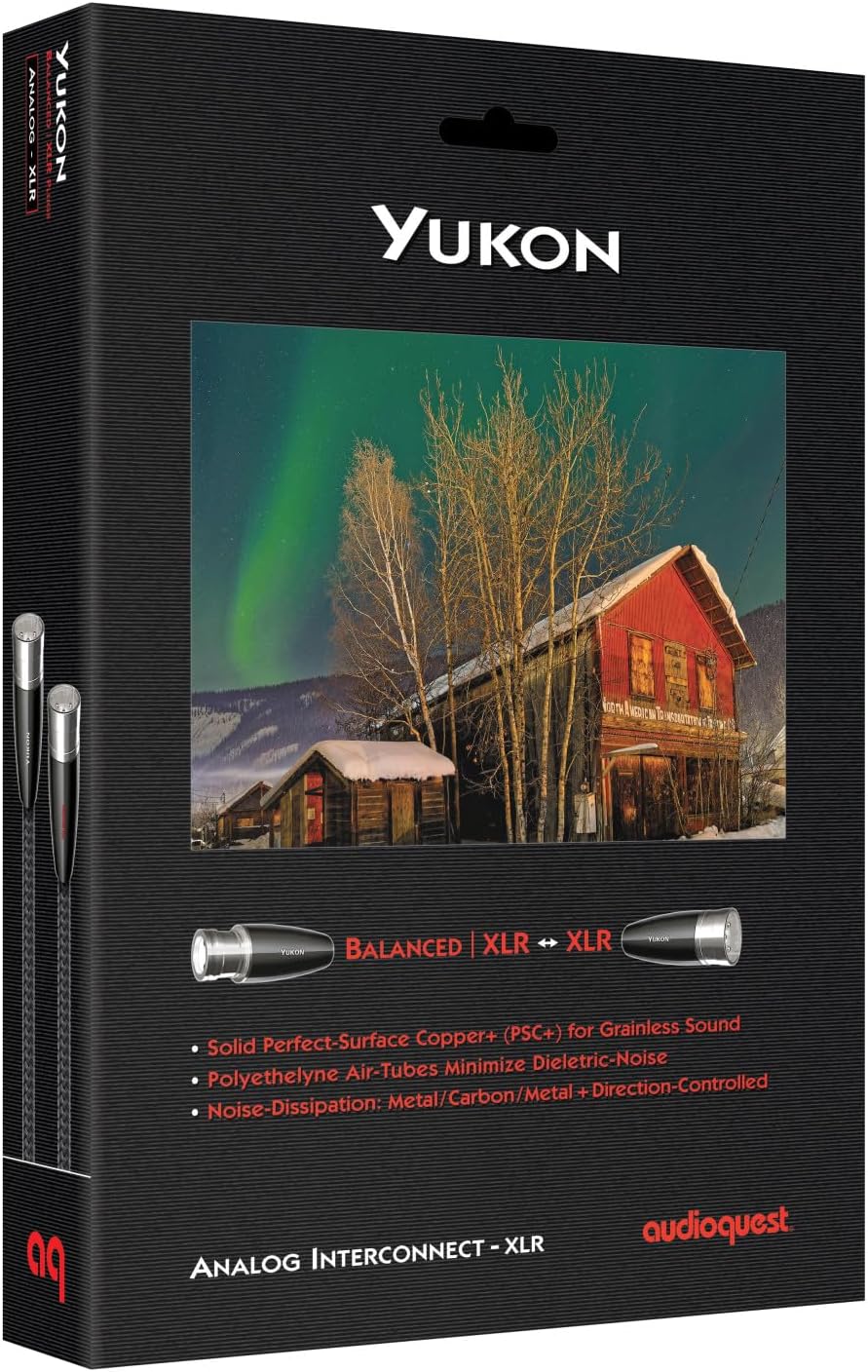 AudioQuest Yukon XLR Audio Analog XLR Kabel 0,75 m (Paar)