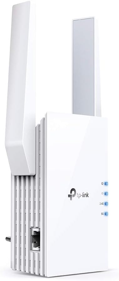 TP-Link Repeater RE605X - AX1800 Wi-Fi 6 Range Extender, Black
